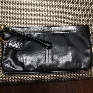 Coach Patent Leather Wristlet